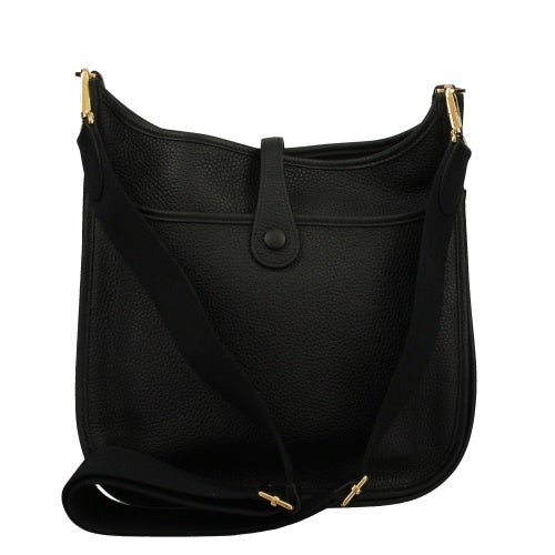 エルメス エヴリンIII 29 ブラック トリヨンクレマンス ゴールド金具 K刻印 HERMES Evelyne3 PM