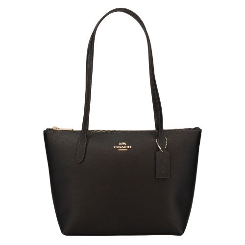 コーチ アウトレット トートバッグ レディース フィオナ ジップ トート バッグ ブラック COACH OUTLET CW395 IMBLK