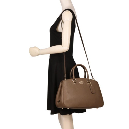 コーチ アウトレット ハンドバッグ レディース サバンナ キャリーオール バッグ ブラウン COACH OUTLET CAL56 IMV2R ダークストーン