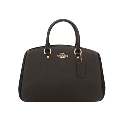 コーチ アウトレット ハンドバッグ レディース サバンナ キャリーオール バッグ ブラック COACH OUTLET CAL56 IMBLK