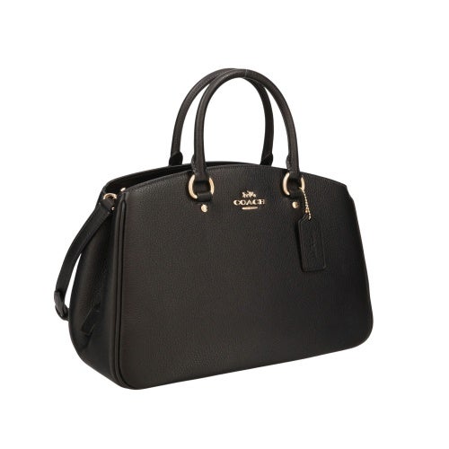 COACH カバン ブラック コーチ アウトレット ハンドバッグ レディース サバンナ キャリー