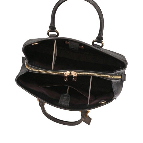 コーチ アウトレット ハンドバッグ レディース サバンナ キャリーオール バッグ ブラック COACH OUTLET CAL56 IMBLK