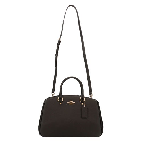 コーチ アウトレット ハンドバッグ レディース サバンナ キャリーオール バッグ ブラック COACH OUTLET CAL56 IMBLK