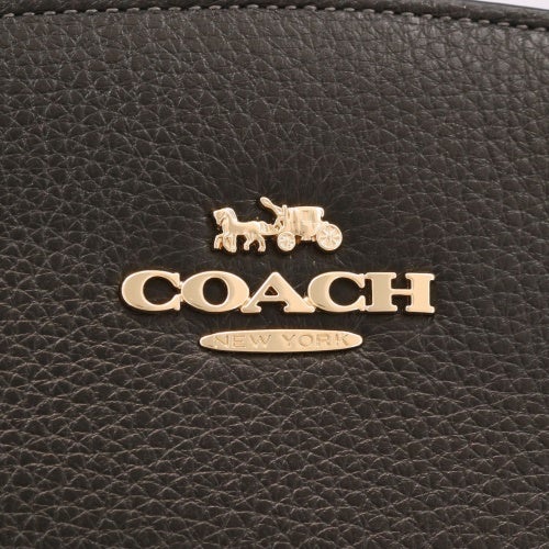 コーチ アウトレット ハンドバッグ レディース サバンナ キャリーオール バッグ ブラック COACH OUTLET CAL56 IMBLK