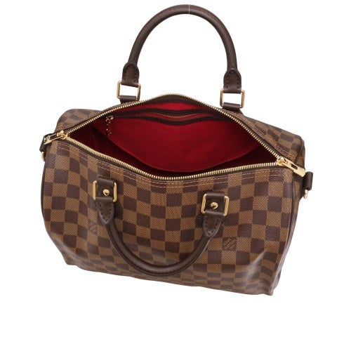 ルイヴィトン ハンドバッグ ダミエ スピーディ・バンドリエール 30 ブラウン LOUIS VUITTON N40590