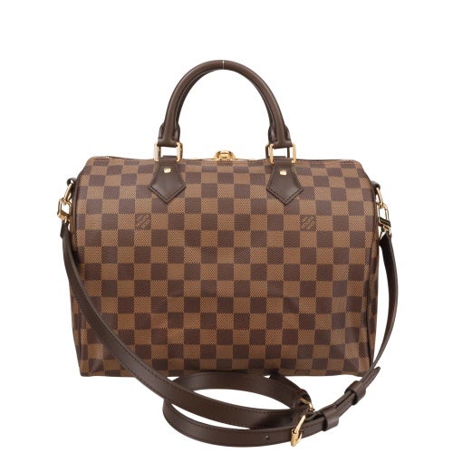 ルイヴィトン ハンドバッグ ダミエ スピーディ・バンドリエール 30 ブラウン LOUIS VUITTON N40590