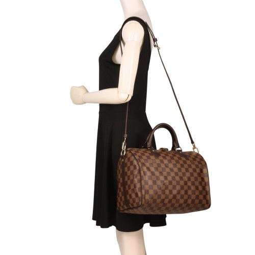 ルイヴィトン ハンドバッグ ダミエ スピーディ・バンドリエール 30 ブラウン LOUIS VUITTON N40590