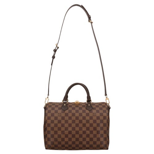 ルイヴィトン ハンドバッグ ダミエ スピーディ・バンドリエール 30 ブラウン LOUIS VUITTON N40590