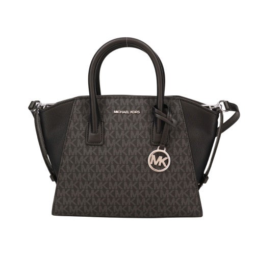 マイケルコース ハンドバッグ レディース アヴリル スモール シグネチャー ロゴ サッチェル ブラック MICHAEL KORS 35F4S4VS1B BLACK