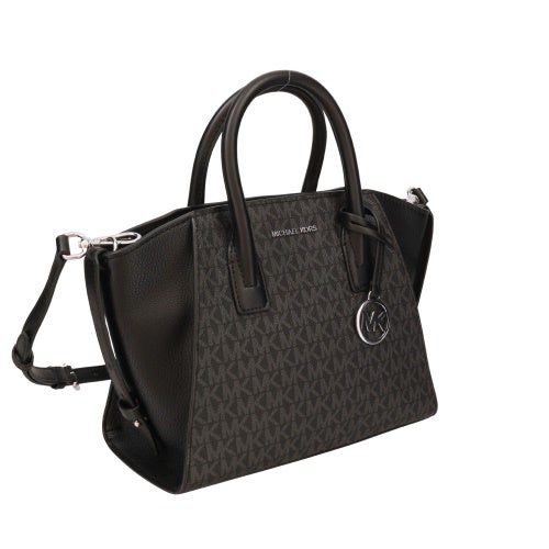 マイケルコース ハンドバッグ レディース アヴリル スモール シグネチャー ロゴ サッチェル ブラック MICHAEL KORS 35F4S4VS1B BLACK