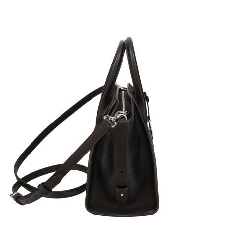 マイケルコース ハンドバッグ レディース アヴリル スモール シグネチャー ロゴ サッチェル ブラック MICHAEL KORS 35F4S4VS1B BLACK