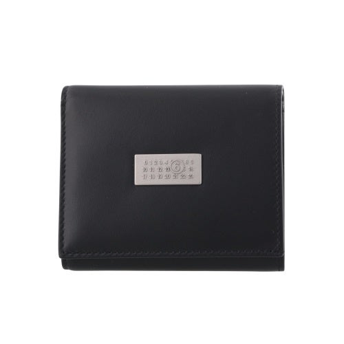 エムエム 6 メゾンマルジェラ 三つ折り財布 メンズ ブラック MM6 Maison Margiela SA6UI0030P8873 T8013 BLACK