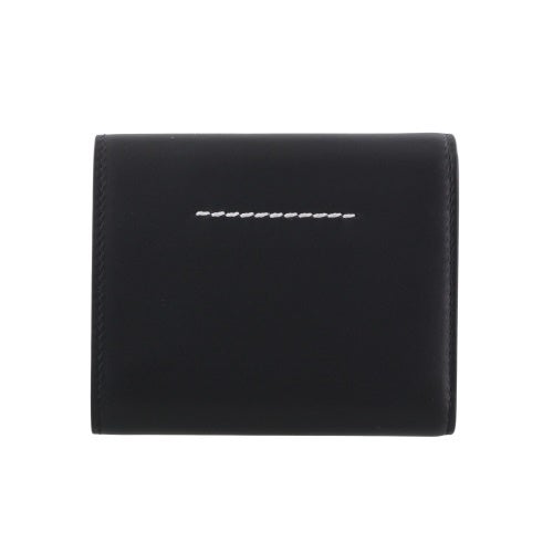 エムエム 6 メゾンマルジェラ 三つ折り財布 メンズ ブラック MM6 Maison Margiela SA6UI0030P8873 T8013 BLACK