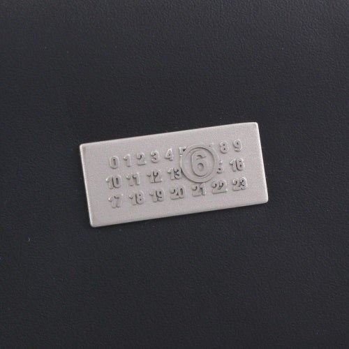 エムエム 6 メゾンマルジェラ 三つ折り財布 メンズ ブラック MM6 Maison Margiela SA6UI0030P8873 T8013 BLACK