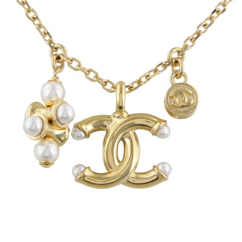 シャネル ネックレス レディース ゴールド CHANEL ABH318 B23610 U7916 GD