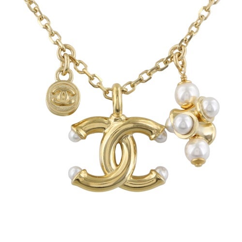 シャネル ネックレス レディース ゴールド CHANEL ABH318 B23610 U7916 GD