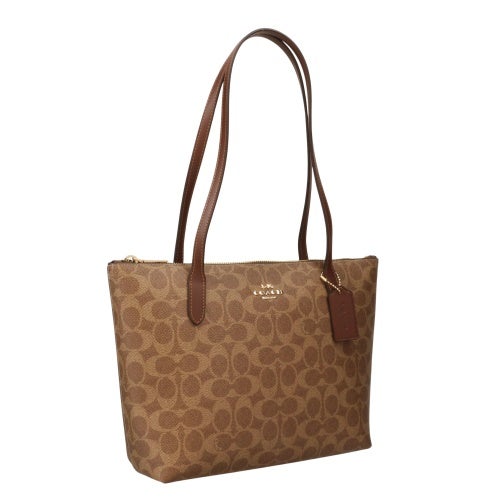 コーチ アウトレット トートバッグ レディース ブラウン COACH OUTLET