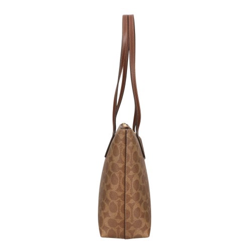 コーチ アウトレット トートバッグ レディース ブラウン COACH OUTLET