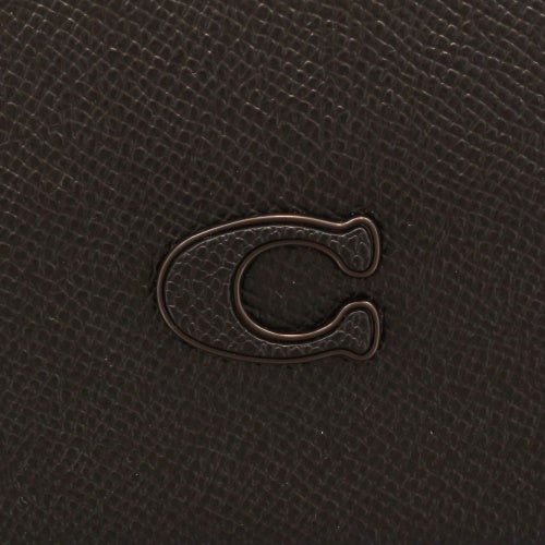 【美品】コーチ　ウエストバッグ　オールレザー　ロゴ　チャーム　ブラック コーチ ショルダーバッグ レディース ブラック COACH CJ842 BLK