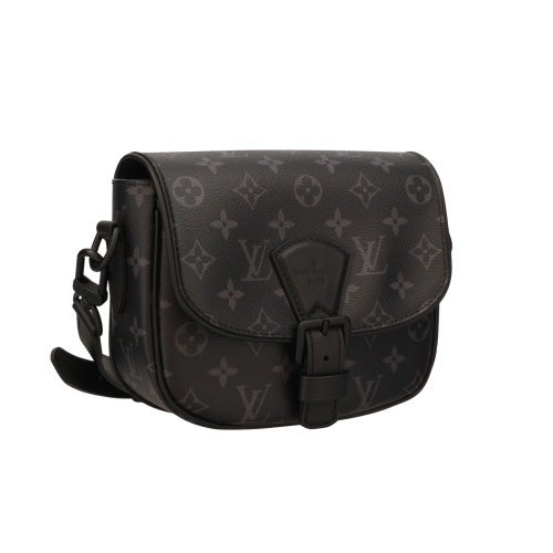 ルイヴィトン ショルダーバッグ モノグラム エクリプス モンスリ・メッセンジャー PM ブラウン LOUIS VUITTON M12519