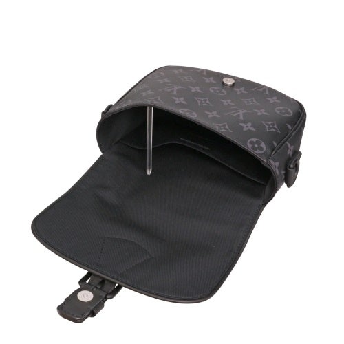 ルイヴィトン ショルダーバッグ モノグラム エクリプス モンスリ・メッセンジャー PM ブラウン LOUIS VUITTON M12519