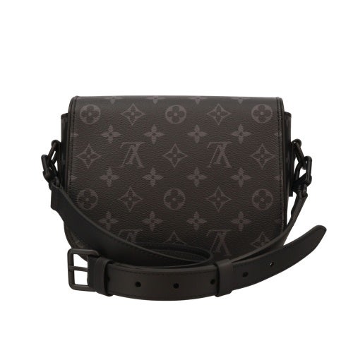 ルイヴィトン ショルダーバッグ モノグラム エクリプス モンスリ・メッセンジャー PM ブラウン LOUIS VUITTON M12519