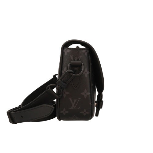 ルイヴィトン ショルダーバッグ モノグラム エクリプス モンスリ・メッセンジャー PM ブラウン LOUIS VUITTON M12519