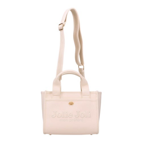 ジョリージョリ ハンドバッグ レディース ホワイト Jolie Joli JJ-2024121VL-050 IVORY