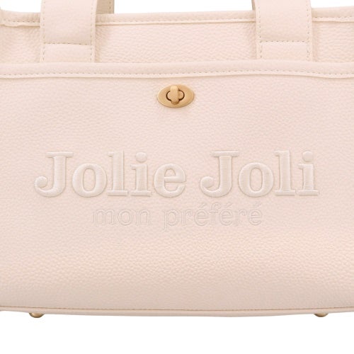ジョリージョリ ハンドバッグ レディース ホワイト Jolie Joli JJ-2024121VL-050 IVORY