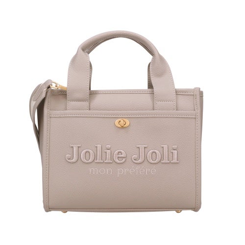 ジョリージョリ ハンドバッグ レディース グレー Jolie Joli JJ-2024121VL-407 GRAY