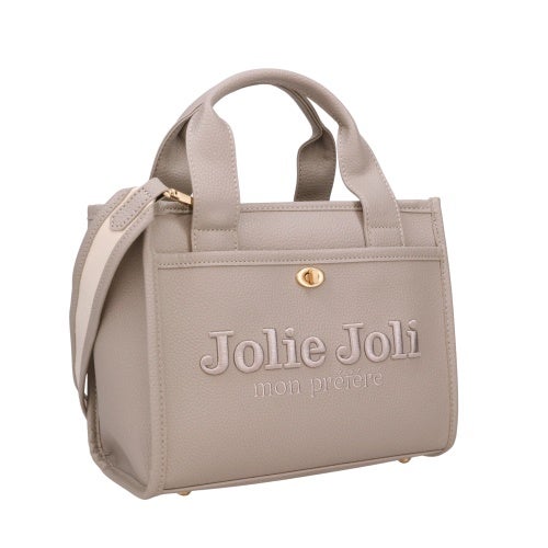 ジョリージョリ ハンドバッグ レディース グレー Jolie Joli JJ
