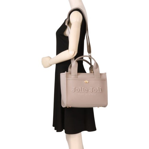 ジョリージョリ ハンドバッグ レディース グレー Jolie Joli JJ-2024121VL-407 GRAY
