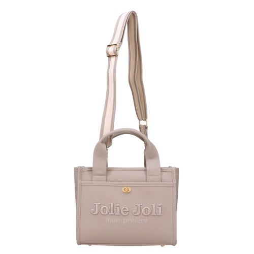 ジョリージョリ ハンドバッグ レディース グレー Jolie Joli JJ