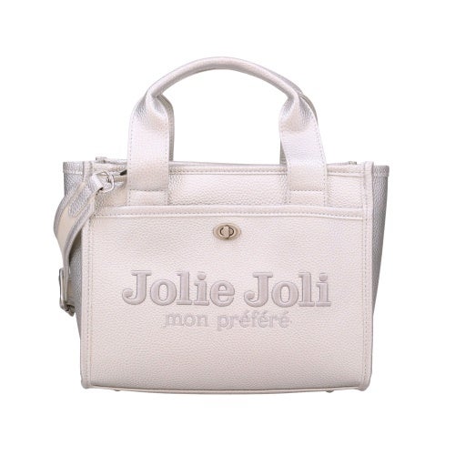 ジョリージョリ ハンドバッグ レディース シルバー Jolie Joli JJ-2024121VL-600 SILVER