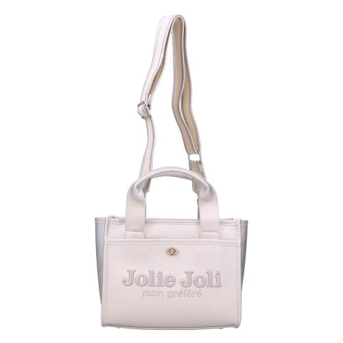 ジョリージョリ ハンドバッグ レディース シルバー Jolie Joli JJ-2024121VL-600 SILVER