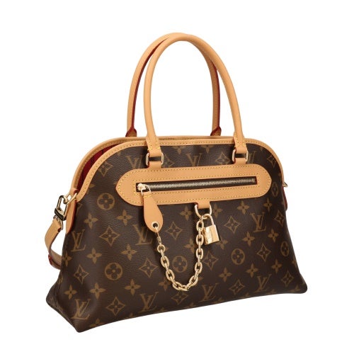 【マクラ】Louis Vuitton ボディバッグ ブラウン キャンバス ルイヴィトン ハンドバッグ モノグラム エバーモア PM ブラウン LOUIS
