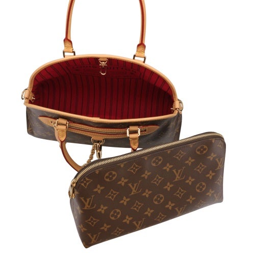 ルイヴィトン ハンドバッグ モノグラム エバーモア PM ブラウン LOUIS VUITTON M15208