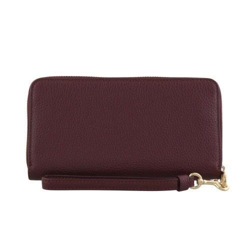 コーチ アウトレット 長財布 レディース ワインレッド COACH OUTLET
