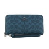 コーチ アウトレット 長財布 レディース ブルー COACH OUTLET CW778 SV/AM