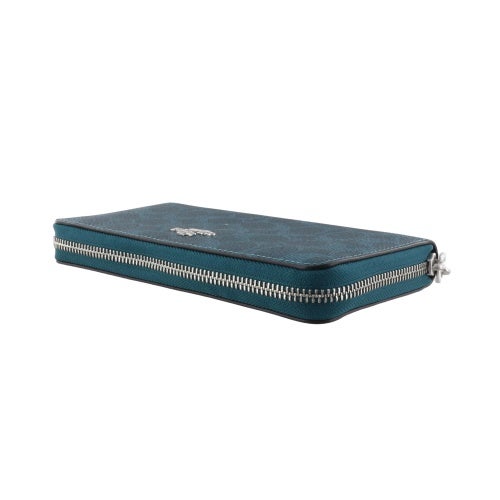 コーチ アウトレット 長財布 レディース ブルー COACH OUTLET CW778 SV/AM