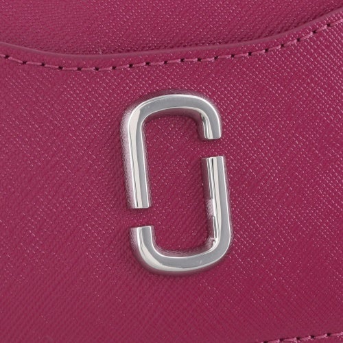 マークジェイコブス 二つ折り財布 レディース THE UTILITY SNAPSHOT SLG スナップショット ピンク Marc Jacobs 2F3SMP062S07 986 LIPGLOSS PINK