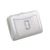 マークジェイコブス 二つ折り財布 レディース THE METALLIC UTILITY SNAPSHOT SLG スナップショット シルバー Marc Jacobs 2F4SMP065S02 040 SILVER