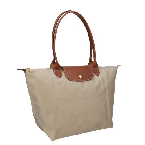 ロンシャン トートバッグ レディース LE PLIAGE プリアージュショルダーＬ グレー LONGCHAMP 1899 089 349 PEBBLE