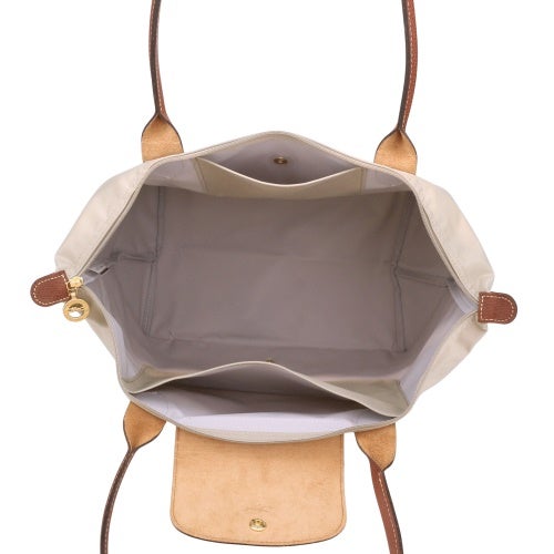 ロンシャン トートバッグ レディース LE PLIAGE プリアージュショルダーＬ グレー LONGCHAMP 1899 089 349 PEBBLE