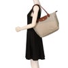 ロンシャン トートバッグ レディース LE PLIAGE プリアージュショルダーＬ グレー LONGCHAMP 2605 089 349 PEBBLE