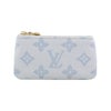 ルイヴィトン コインケース モノグラム ポシェット・クレ ブルー LOUIS VUITTON M27674 ブルー クーリエ