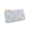ルイヴィトン コインケース モノグラム ポシェット・クレ ブルー LOUIS VUITTON M27674 ブルー クーリエ