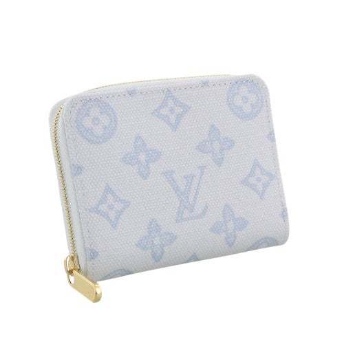 ルイヴィトン コインケース モノグラム ジッピー・コイン パース ブルー LOUIS VUITTON M27721 ブルー クーリエ