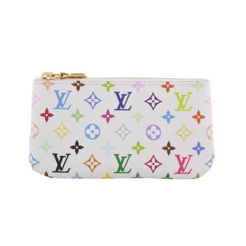 ルイヴィトン コインケース LVxTM ポシェット・クレ マルチカラー LOUIS VUITTON M28388 マルチカラー ホワイト