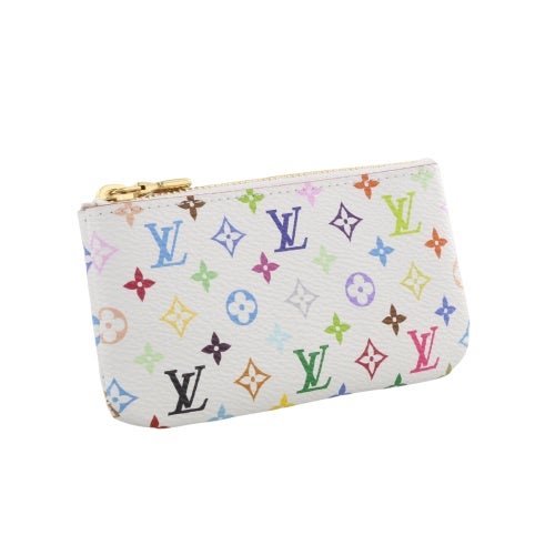ルイヴィトン コインケース LVxTM ポシェット・クレ マルチカラー LOUIS VUITTON M28388 マルチカラー ホワイト